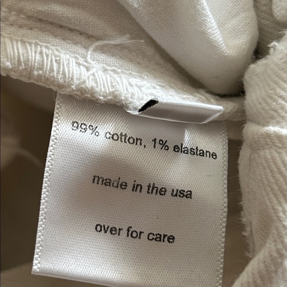 Rachel Comey White wide leg Denim with Frayed hem size 6 - Picture 5 of 10